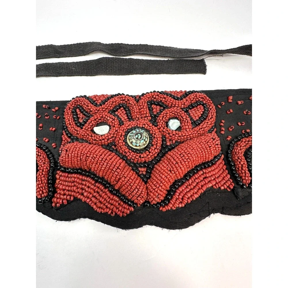 Handmade Beaded Southwest Native Fanny Pack/Belt Turquoise‎ Embellishment